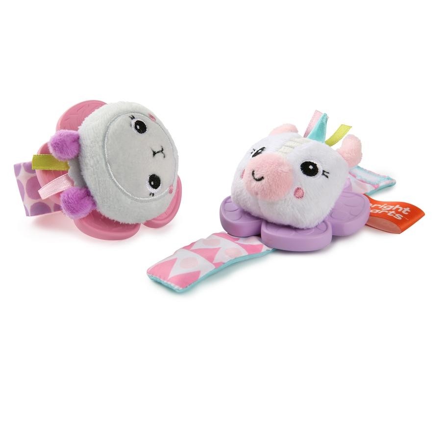 Bright Starts – Jucarie de dentitie Lama vesela si Unicornul fericit tiny tots bebe magazin copii cluj (4)