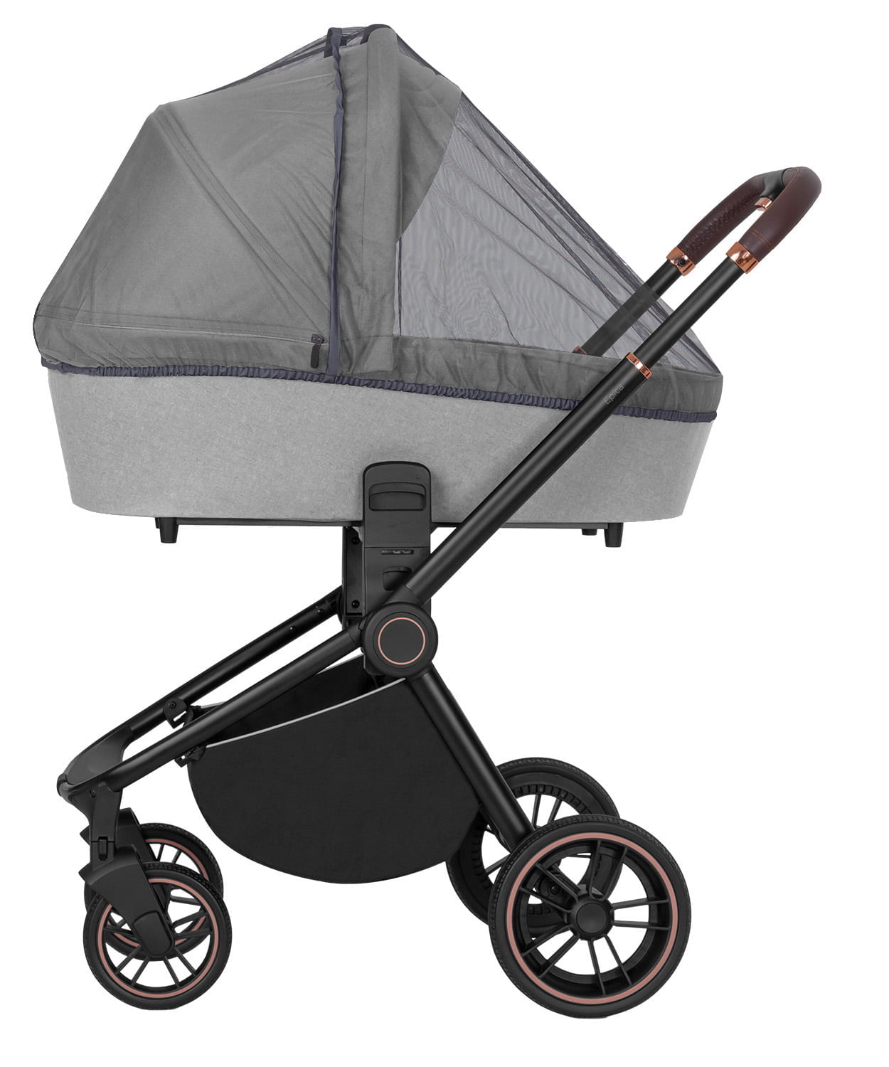 Maladroit Bot Pay attention to Carrello Epica Silver Grey – Carucior 3 in 1 - Tiny Tots Bebe