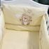 Set de lenjerie 7p Teddy Bear din Bumbac Organic www.tinytotsbebe.ro 12