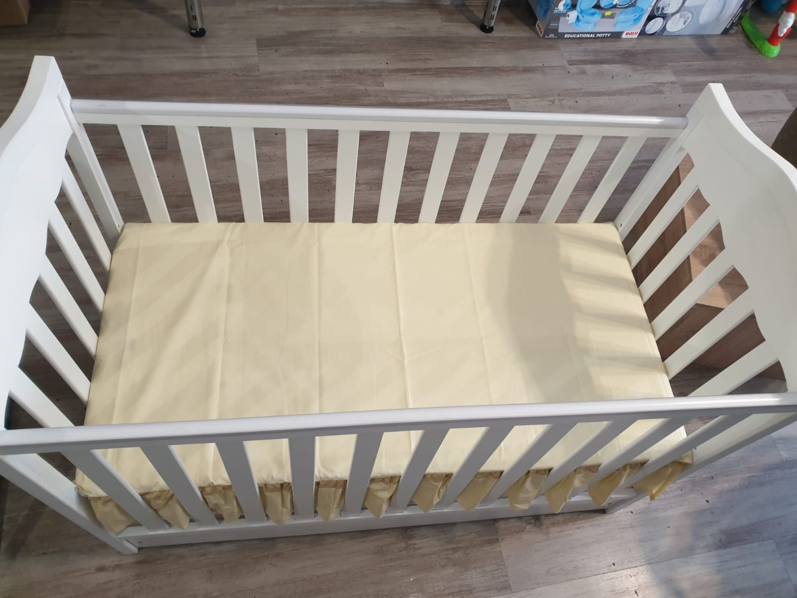 Set de lenjerie 7p Teddy Bear din Bumbac Organic www.tinytotsbebe.ro (6)