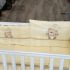 Set de lenjerie 7p Teddy Bear din Bumbac Organic www.tinytotsbebe.ro 7