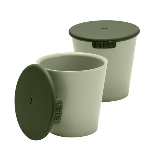 BIBS - Set 2 pahare pentru bebe, Sage 3 BIBS – Set 2 pahare pentru bebe, Sage