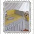 Set de patut 5 piese Bufnita YellowGrey 1