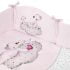 Set lenjerie de patut 5 piese Bears Pink www.tinytotsbebe.ro cluj 4