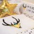 Set lenjerie de patut 5 piese Oh My Deer Yellow www.tinytotsbebe.ro cluj 2