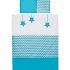 Set lenjerie de patut 5 piese Stars Blue www.tinytotsbebe.ro cluj 1