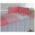 Set lenjerie de patut 5 piese Stars Pink www.tinytotsbebe.ro cluj 2