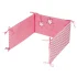 Set lenjerie de patut 5 piese Stars Pink www.tinytotsbebe.ro cluj 4