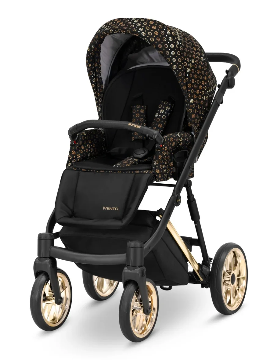 Carucior 3 in 1 Kunert Ivento Black (4)