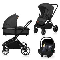 Carucior 3 in 1 Lionelo Mika Graphite