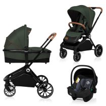 Carucior 3 in 1 Lionelo Mika Green