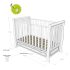 Patut multifunctional din lemn Kate White tiny tots bebe cluj 4