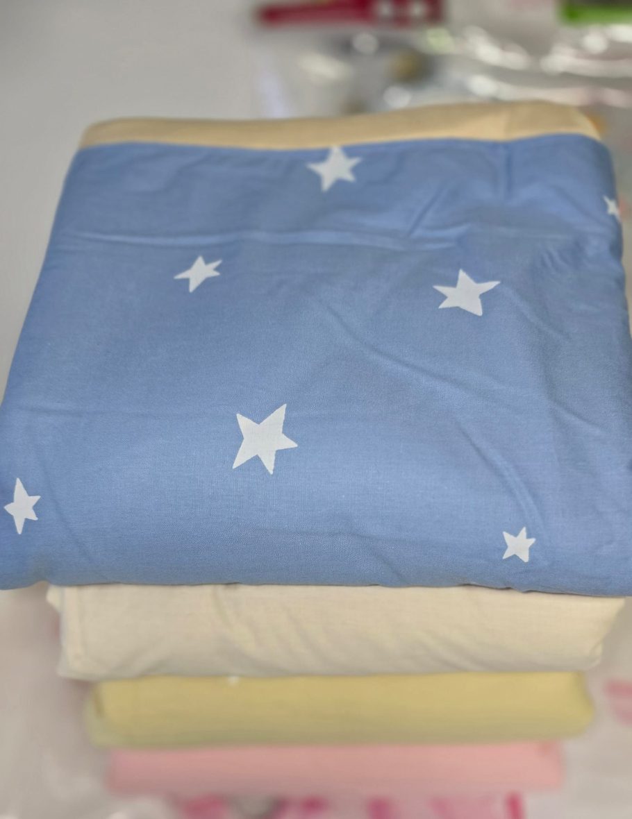 Paturica dubla din bumbac organic si velur (4)