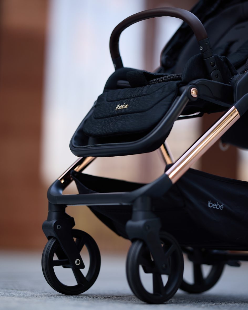 Carucior 2 in 1 iBebe Ice Black Copper magazin carucioare cluj (12)