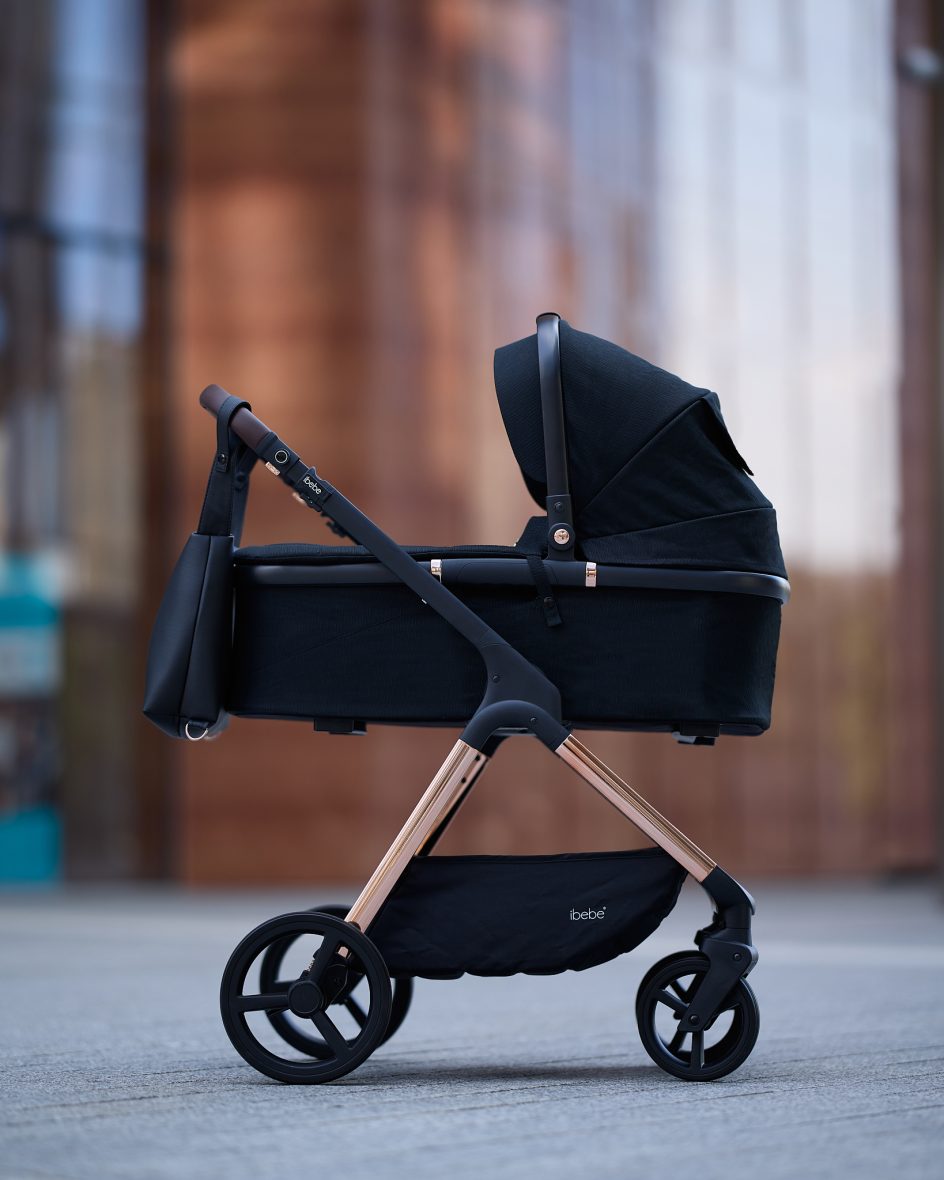Carucior 2 in 1 iBebe Ice Black Copper magazin carucioare cluj (5)