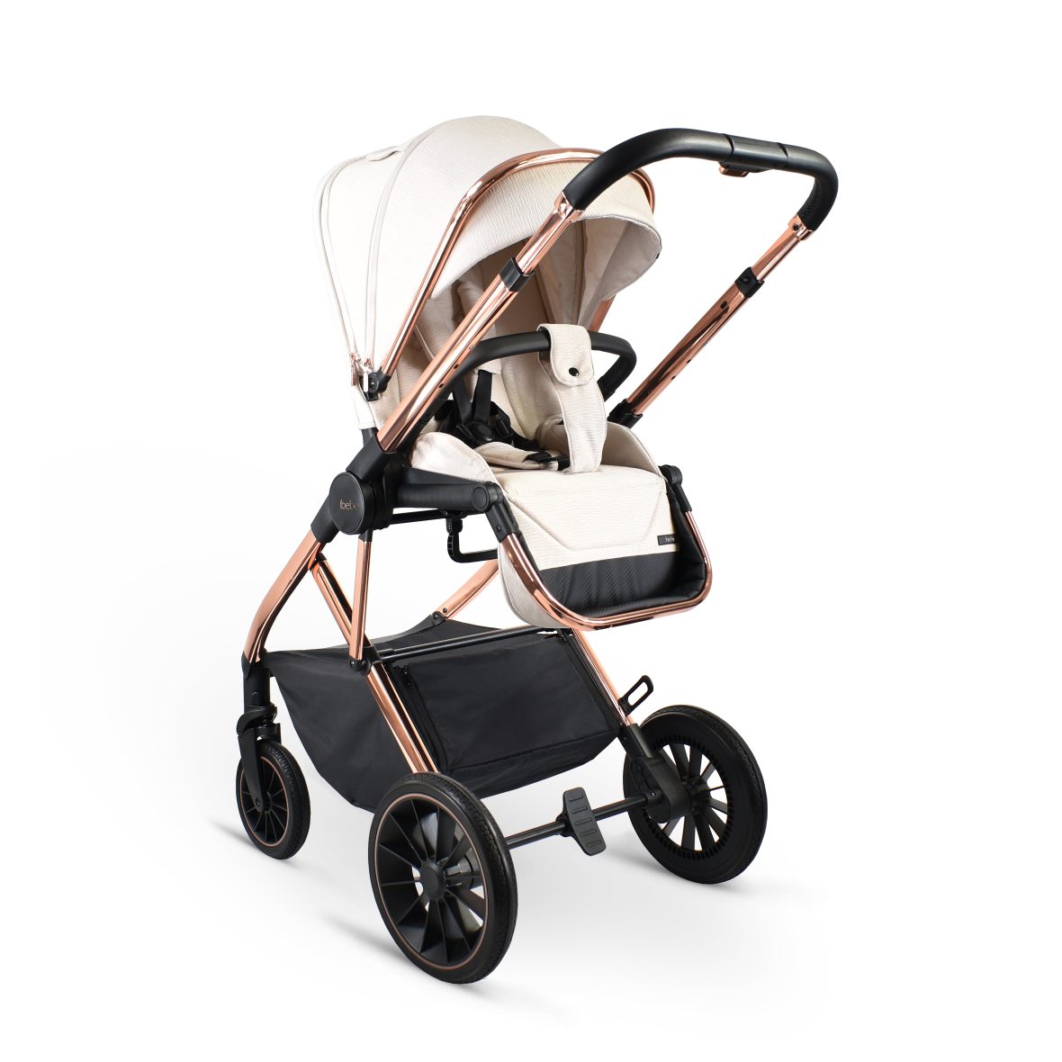 Carucior 2 in 1 iBebe Pro Beige tiny tots bebe cluj – carucioare copii cluj (2)