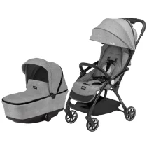 Carucior 2 in 1 Leclerc Influencer Grey Melange