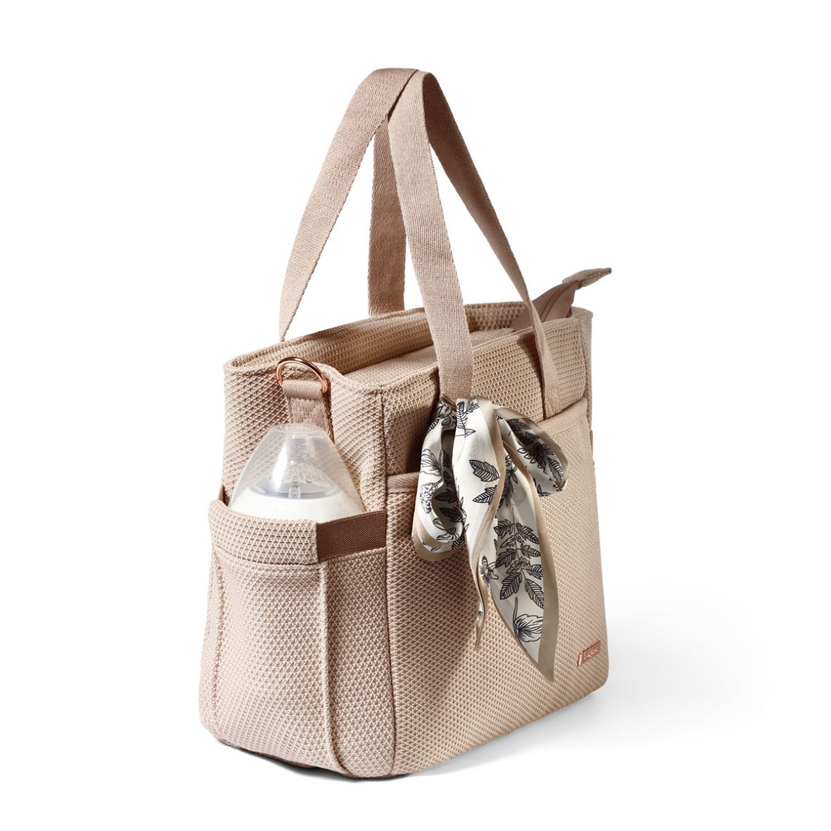 Geanta mame pentru carucior Carmen Bej magazin carucioare cluj, geanta de carucior, geanta maternitate, tiny tots bebe cluj (5)