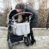 Geanta mame pentru carucior Carmen Gri magazin carucioare cluj tiny tots bebe cluj 1