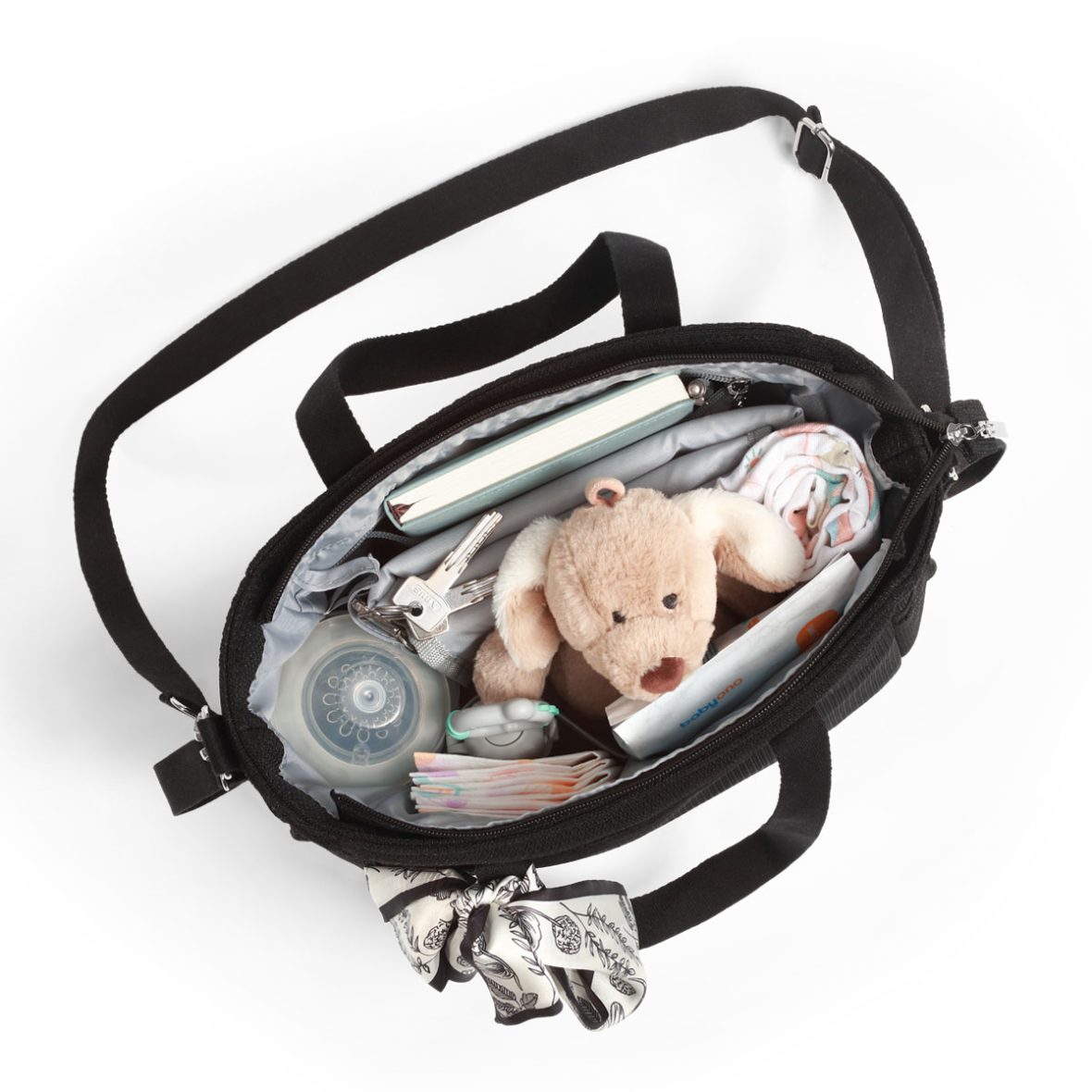 Geanta mame pentru carucior Carmen Negru magazin carucioare cluj, tiny tots bebe cluj (13)