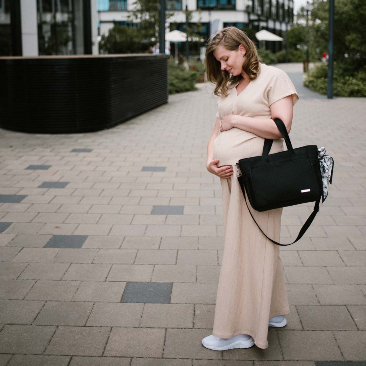 Geanta mame pentru carucior Carmen Negru magazin carucioare cluj, tiny tots bebe cluj (9)