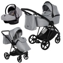 Carucior 3 in 1 Junama V3 AIR 01 Gry Tex Basic