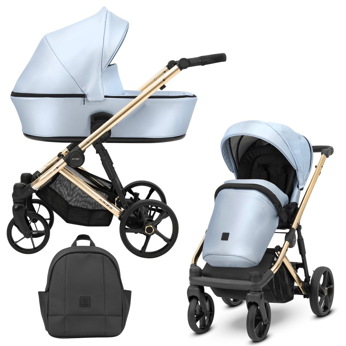 Carucior 2 in 1 Kunert Arizo Premium Eco Blue