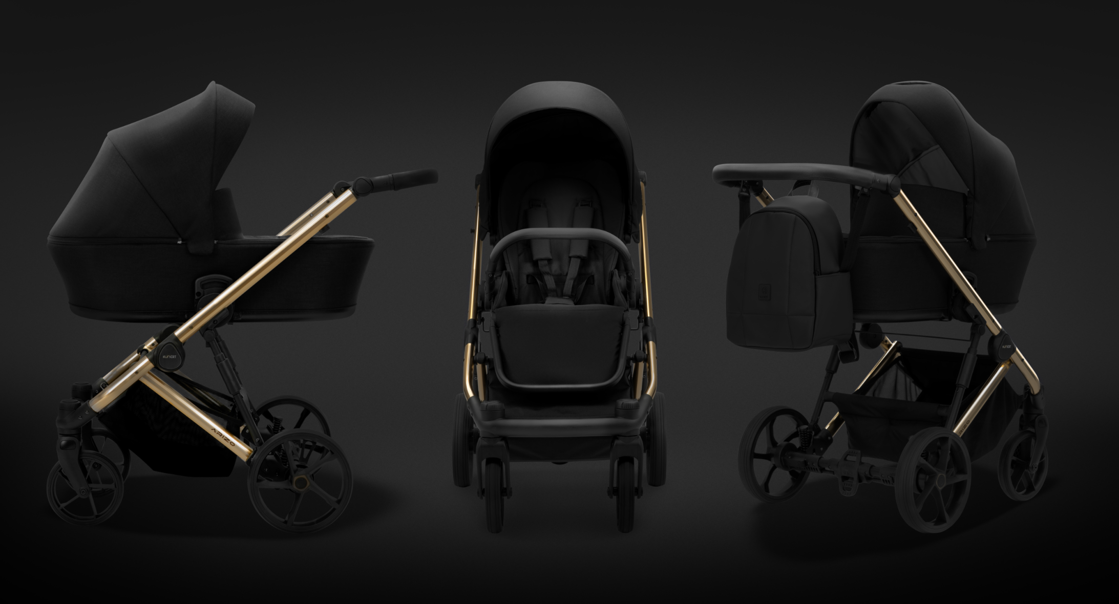 Carucior 3 in 1 Kunert Arizo P01 magazin carucioare copii cluj (1)