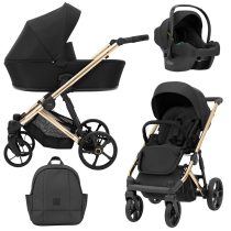 Carucior 3 in 1 Kunert Arizo Premium Black