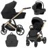 Carucior 3 in 1 Kunert Arizo Premium Black