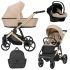 Carucior 3 in 1 Kunert Arizo Premium Beige