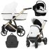 Carucior 3 in 1 Kunert Arizo Premium Eco White 1 Carucior 3 in 1 Kunert Arizo Premium Eco White