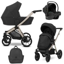 Carucior 3 in 1 Kunert Brav Black