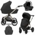 Carucior 3 in 1 Kunert Brav Black