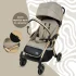 Carucior Sport AppeKids Upp Beige este un accesoriu indispensabil inca de la nastere pana la varsta de 4 ani. Este foarte important pentru parinte ca un carucior sa fie 1