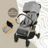 Carucior Sport AppeKids Upp Grey tiny tots bebe magazin caruciozre copii cluj 3