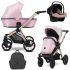 Carucior 3 in 1 Kunert Brav Eco Pink