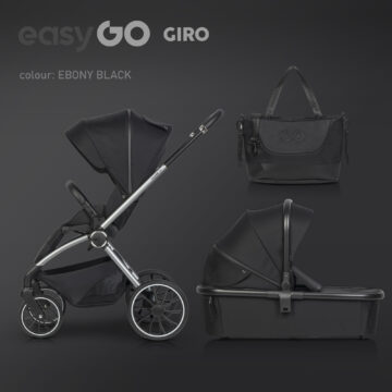 Carucior 2 in 1 EasyGo Giro Black