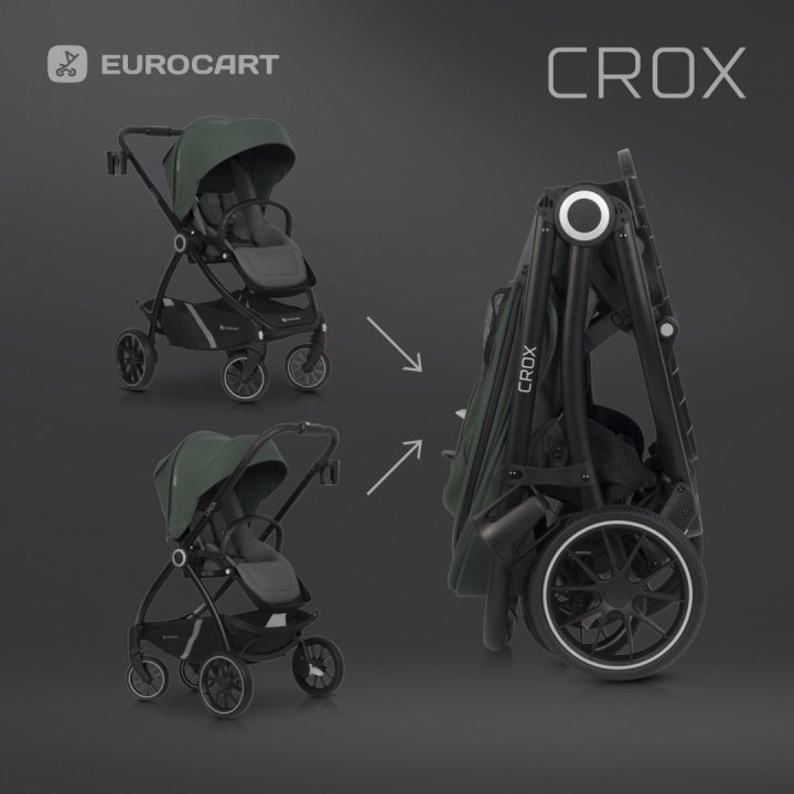 Carucior sport reversibil Eurocart Crox Jungle 21 Carucior sport reversibil Eurocart Crox Jungle tiny tots bebe magazin carucioare copii cluj 20