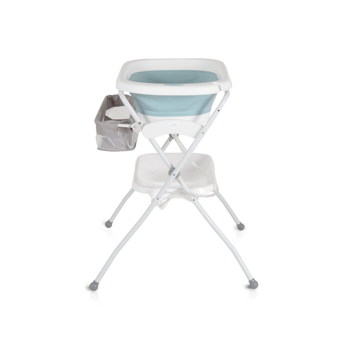 Cadita bebe multifunctionala cu suport si masa de schimbat Blue tiny tots bebe magazin copii cluj (4)