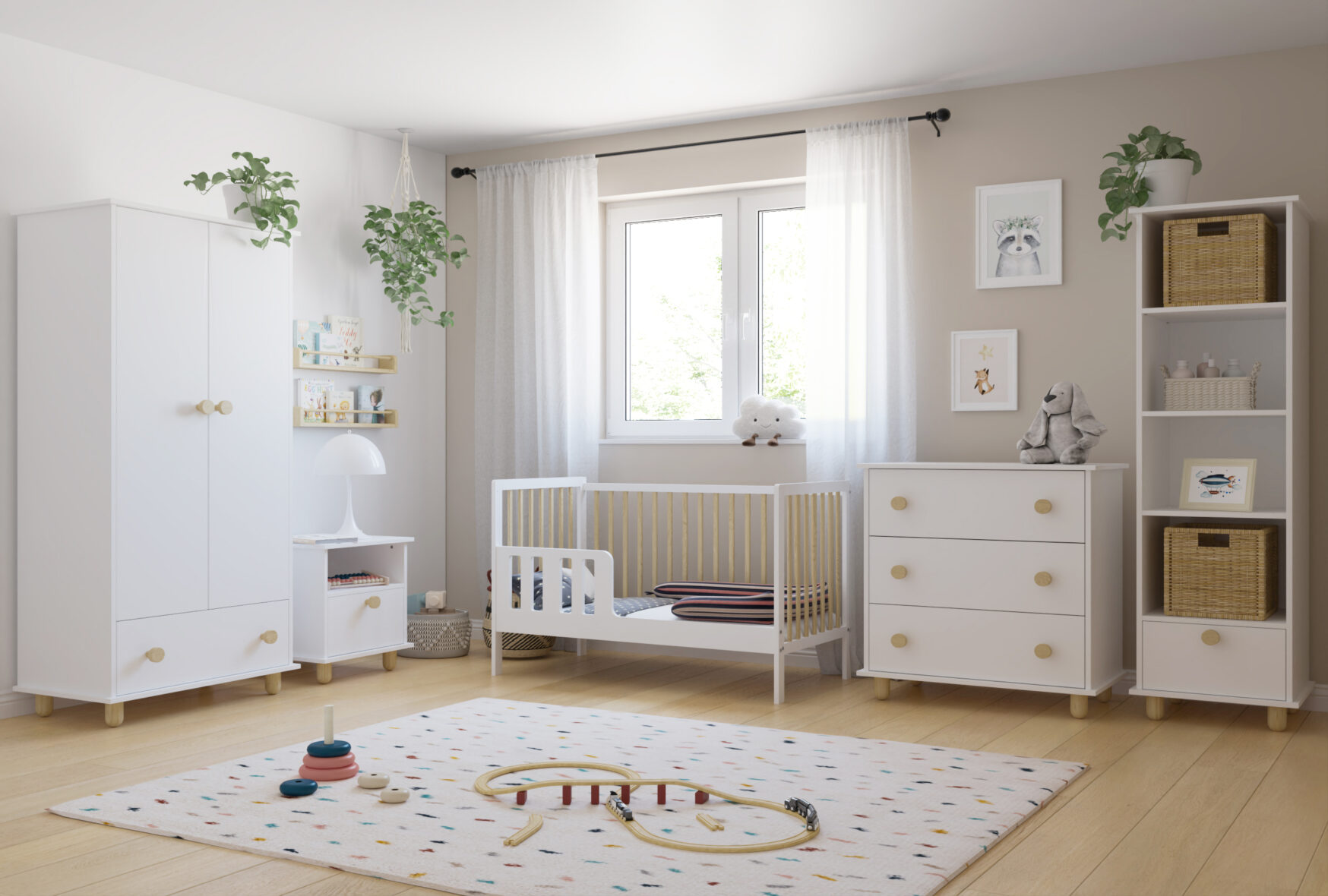 Masa pentru infasat Lumi White tiny tots bebe magazin copii cluj (1)