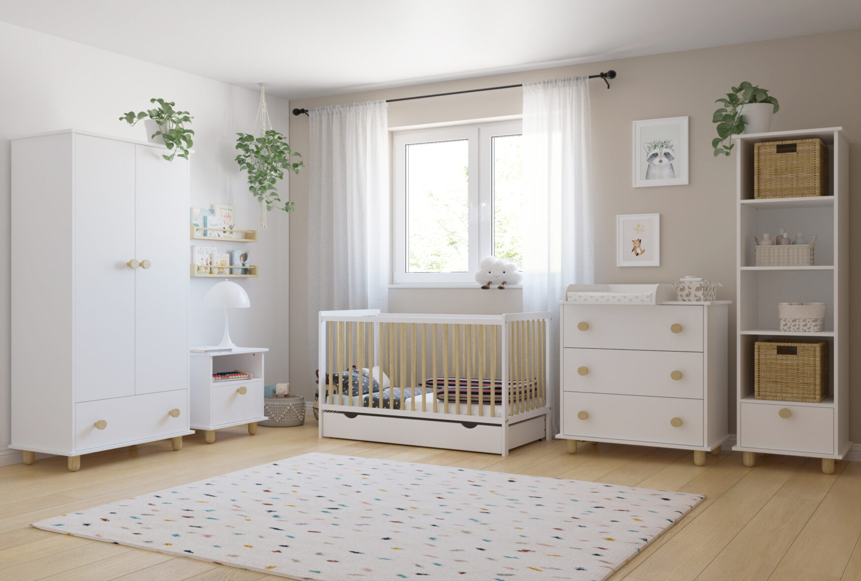 Masa pentru infasat Lumi White tiny tots bebe magazin copii cluj (2)