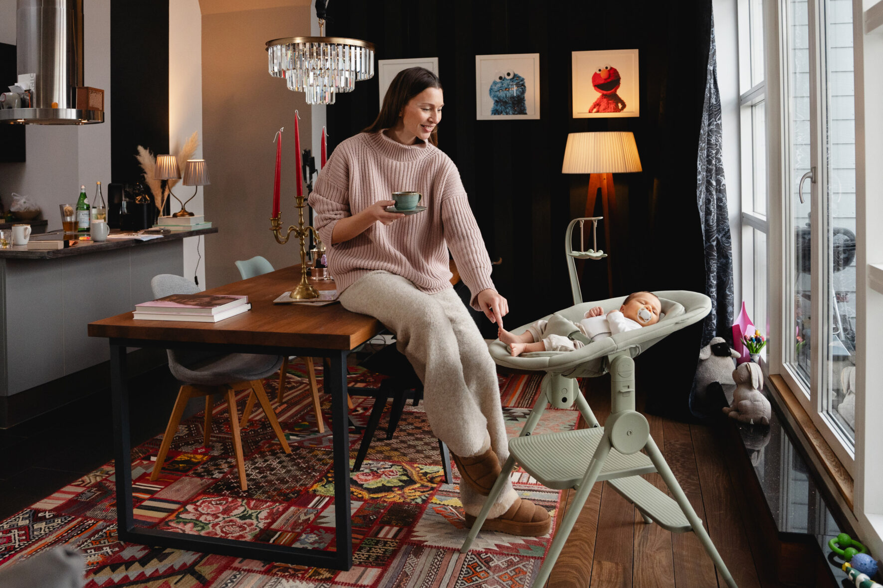 Scaun de masa pentru copii Anex Ozy June tiny tots bebe magazin copii cluj (8)