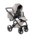Carucior 2 in 1 Junama Diamond Basic Tex 05 Crem 1