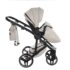 Carucior 2 in 1 Junama Diamond Basic Tex 05 Crem 4