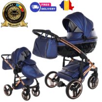 Carucior-2-in-1-Junama-Diamond-Fluo-01-Blue-Gold-Rose