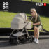 Carucior pentru copii 2 in 1 Dada Prams Flux Almond magazin copii cluj 3