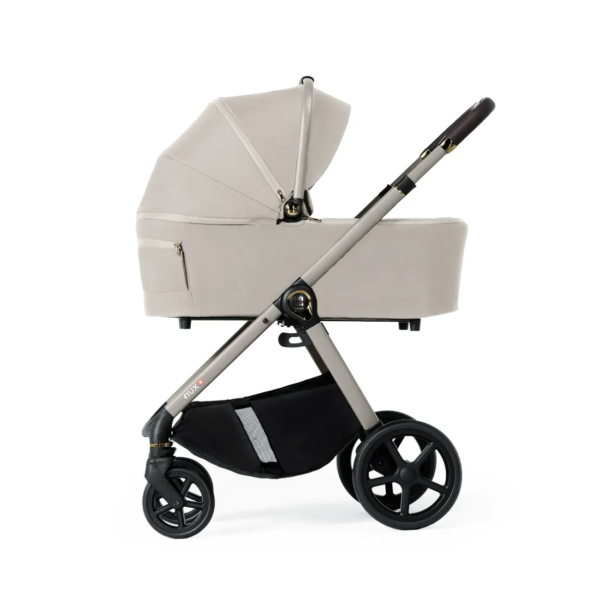 Carucior pentru copii 2 in 1 Dada Prams Flux Almond tiny tots bebe magazin copii cluj (3)