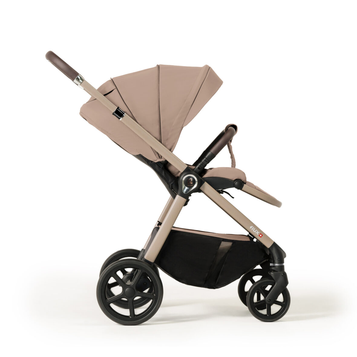 Carucior pentru copii 2 in 1 Dada Prams Flux Beige tiny tots bebe magazin carucioare copii cluj (8)