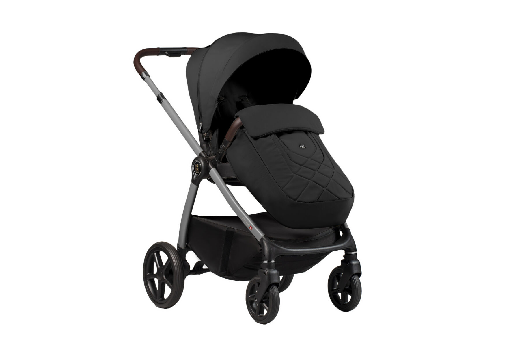 Carucior pentru copii 2 in 1 Dada Prams Flux Black tiny tots bebe magazin copii cluj (10)
